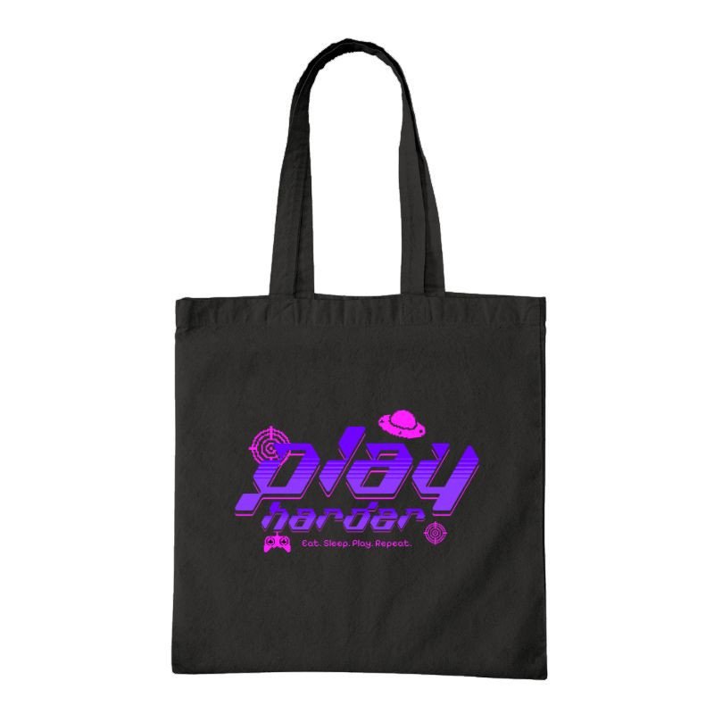 Play Harder Tote Bag