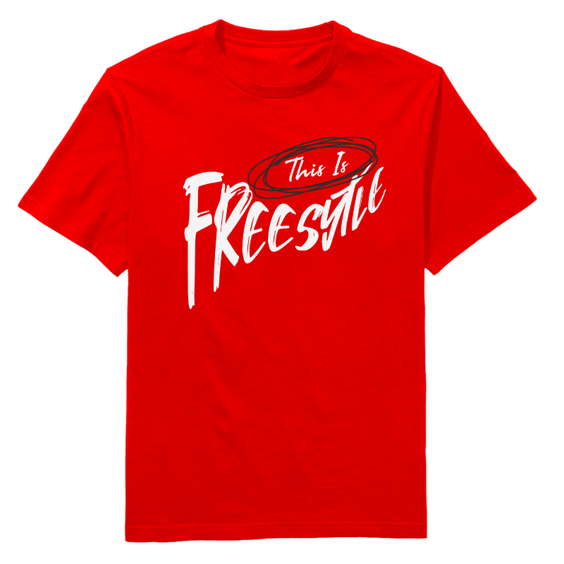 This Is Free Style Round Neck T-Shirt