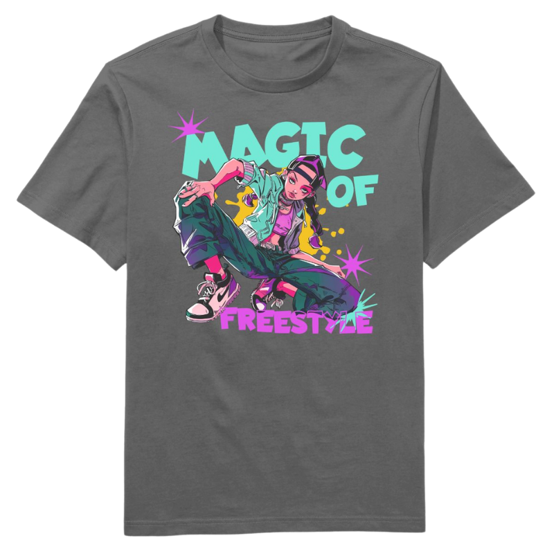 Magic Of Free Style Round Neck T-Shirt
