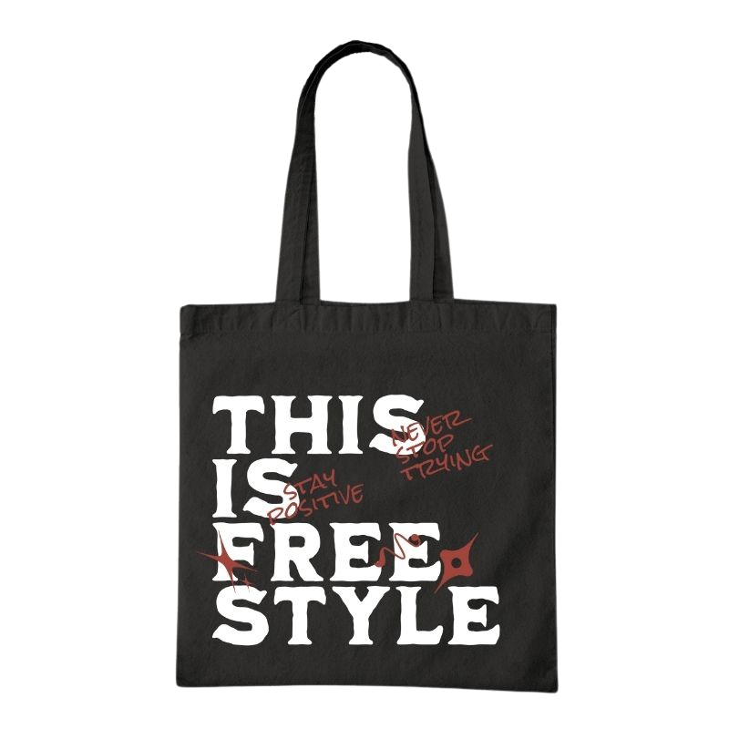 This Is Free Style Tote Bag