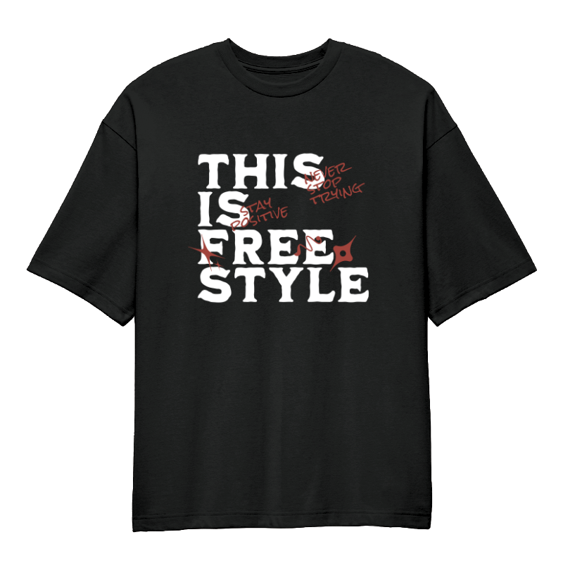 Free Style Oversized T-Shirt